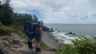 West Coast Trail Backpacking With My PRO Daughters [upl. by Swanson638]