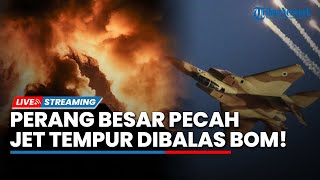 🔴Perang Memanas 100 Jet Tempur F25 Gempur Iran Hizbullah Siapkan Bom Balasan [upl. by Eetak]