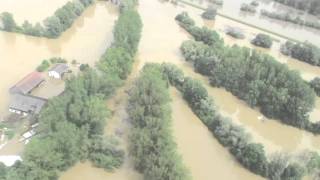 Hochwasser Der Landkreis Deggendorf aus der Luft [upl. by Haskell]