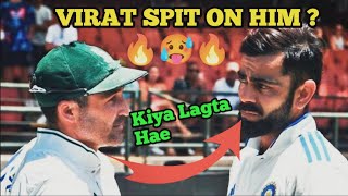 DEAN ELGAR AND VIRAT KHOLI CONTROVERSY 11 FINGERS [upl. by Nylecyoj]