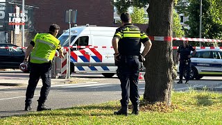 ERNSTIGE AANRIJDING TUSSEN VOETGANGER EN AUTO OP FRONTENSINGEL [upl. by Netaf]