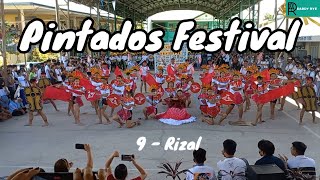 Pintados Festival  Grade 9 Rizal  CHAMPION  Iba National High School [upl. by Cristabel]