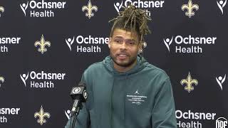 Tyrann Mathieu on Darren Rizzi being named the interim head coach and Dennis Allen [upl. by Onailimixam264]