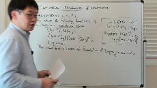 Hamiltonian mechanics with constraints [upl. by Leirbma]