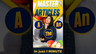 Master Articles A An The 😱 in Just 1 Minute English Grammar Tricks English Connection shorts [upl. by Rolyks85]