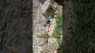 1000m Klettersteig in der Schweiz Daubenhorn [upl. by Nogem88]