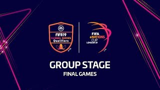 FIFA eNations Cup  Group Stage Group B amp Group D [upl. by Scutt]