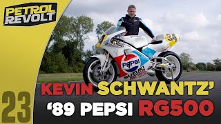 Kevin Schwantz 1989 Pepsi Suzuki RGV500  Were those 500cc GP bikes unrideable [upl. by Divadleahcim]