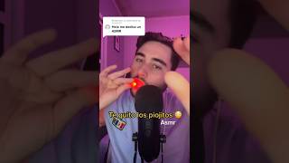 Asmr visual con dedos magicos relajante mouthsounds y saliva asmrodd Recuerdos [upl. by Eitsyrc]