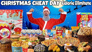 CHRISTMAS Cheat Day  24 ORE di CALORIE ILLIMITATE CHALLENGE  MAN VS FOOD [upl. by Hulbert508]