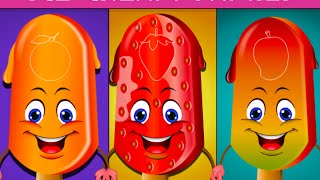 The Finger Family  Ice Cream Family  Nursery Rhymes For Children [upl. by Rehteh147]