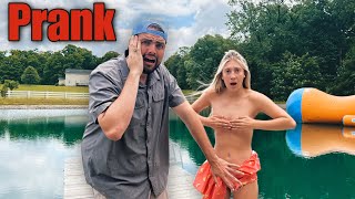 Dissolving Bikini Prank [upl. by Einner423]