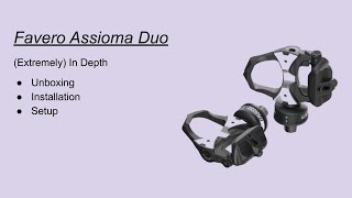 Favero Assioma Duo  Extremely Detailed Unboxing Installation and Configuration [upl. by Ralph246]