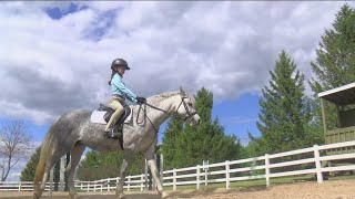 Stonehaven Farms in Temperance rides at IEA Nationals [upl. by Soilisav]