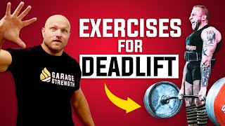 GET A STRONGER DEADLIFT  Top 5 Strength Exercises [upl. by Adiol]