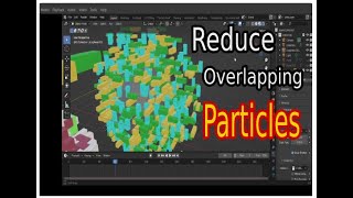 Blender Reduce Overlapping Particles Baltimore [upl. by Laiceps7]