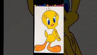 Tweety Bird drawing 🎨💖✨ drawing artwork cute [upl. by Auqenahs]