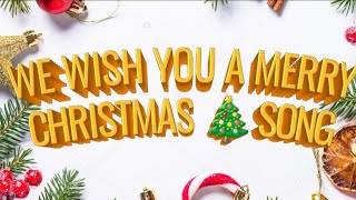 We wish you a merry Christmas song lyrics  Christmas Carol song lyrics ‎MenahaPorselvan2021 [upl. by Plantagenet]