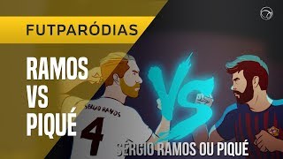 FUTPARÓDIAS SERGIO RAMOS X GERARD PIQUÉ  FUTDUELO 3 [upl. by Netsriik961]