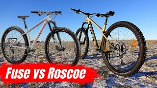 Burly Hardtail Battle  Specialized Fuse vs Trek Roscoe [upl. by Suzanna]