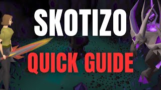 OSRS Skotizo Quick Guide  New Demonbane Weapons Tested [upl. by Anaeco]