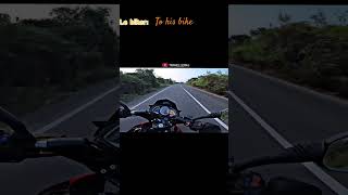 Biker love for his bike  modified ns200  motorbike bikeride ns200motovlog [upl. by Helali]