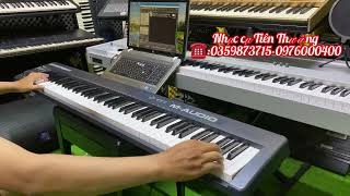 Test Midi Controler M audio Keystation 88☎️0359873715 Thưởng Võ [upl. by Amluz]