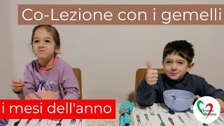 CoLezione con i gemelli i mesi dellanno [upl. by Amabel]