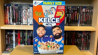 Tasting General Mills quotKelce Mixquot Cereal [upl. by Cobby189]