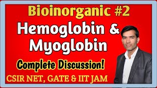 Hemoglobin  Myoglobin  Structure of Hemoglobin and Myoglobin  Biochemistry For CSIR NET and GATE [upl. by Durst205]