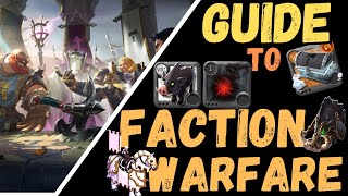 GETTING STARTED w Faction Warfare  Rewards Tokens amp Activities  Albion Online [upl. by Palermo90]