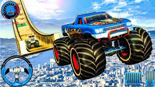 Monster Truck Stand Racing Game – Android Gameplay [upl. by Assenahs807]