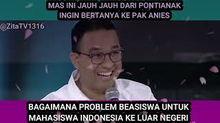 JAUH JAUH DARI PONTIANAK INGIN BERTANYA INI KEPADA ANIES BASWEDAN AMIN aniesbaswedan aniescakimin [upl. by Anerhs]