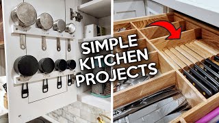 5 Ingenious DIY Kitchen Organization Ideas to Simplify Your Space [upl. by Narcissus470]