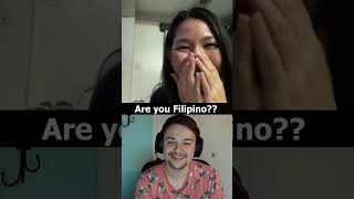 Speaking TAGALOG Filipino on Omegle 🇵🇭 [upl. by Ainekahs]