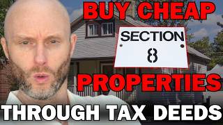 Buy Cheap Section 8 Property Through Tax Deeds [upl. by Raymonds]