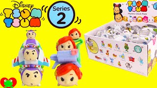 Disney Tsum Tsum Mystery Stack Pack Blind Bags Series 2 Full Case [upl. by Eirlav]