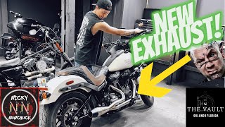 Upgrade On My HarleyDavidson Lowrider ST  Sawicki M8 Exhaust [upl. by Jessie]