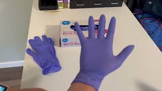 MedPride Powder Free Nitrile Exam Gloves Review [upl. by Benco]