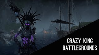 Magicka Sorcerer Crazy King Battlegrounds  Summerset Chapter ESO [upl. by Webster]