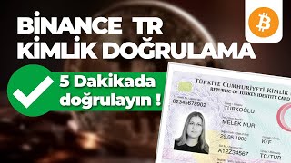 Binance TR  Kimlik Doğrulama Yapma KYC  \u00100 TÜRK BORSASI [upl. by Rapsac]