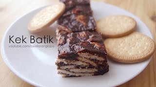 Cara buat Kek Batik biskut marie [upl. by Raasch]