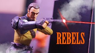 Star Wars Rebels Ezra amp Kanan Vs The Grand Inquisitor Stop Motion Fan Film [upl. by Devitt]