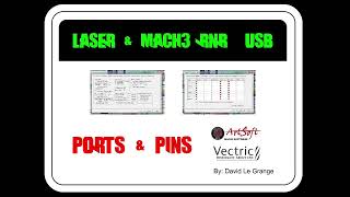 Mach3 USB  Ports and Pins [upl. by Akemot]