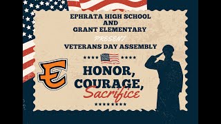 Ephrata Veterans Day Assembly [upl. by Annael]