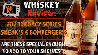 2024 Bombergers amp Shenks  A  sort of Double Feature Whiskey Review [upl. by Rao]