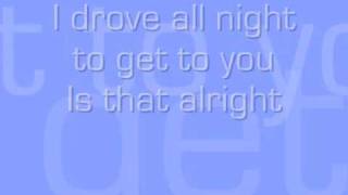 Celine Dion  I Drove All Night Lyrics [upl. by Riggins]