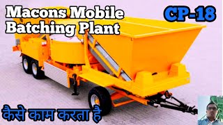 macons batching plant। ma18 plant। batching plant operator। macons batching plant erection [upl. by Ahsiekel]