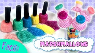 RECETAS con malvaviscos  IDEAS con MARSHMALLOWS [upl. by Jacqueline]