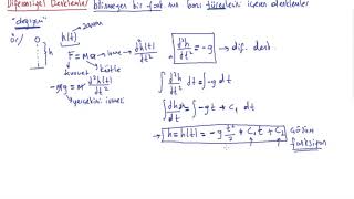 1 Diferansiyel Denklemler  GirisÌ§ [upl. by Gilligan]